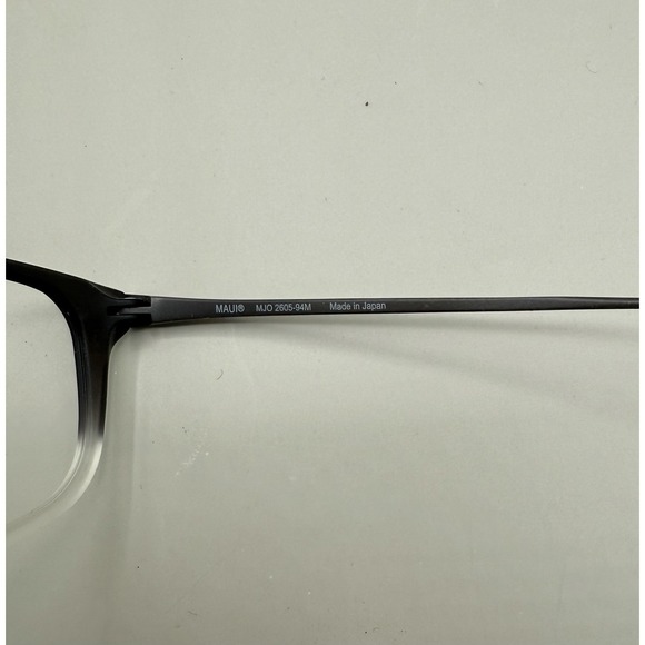 Maui Jim MJO 2605-94M Eyeglasses Glasses Matte Black Clear Gradient 49-17-145 - Picture 6 of 6